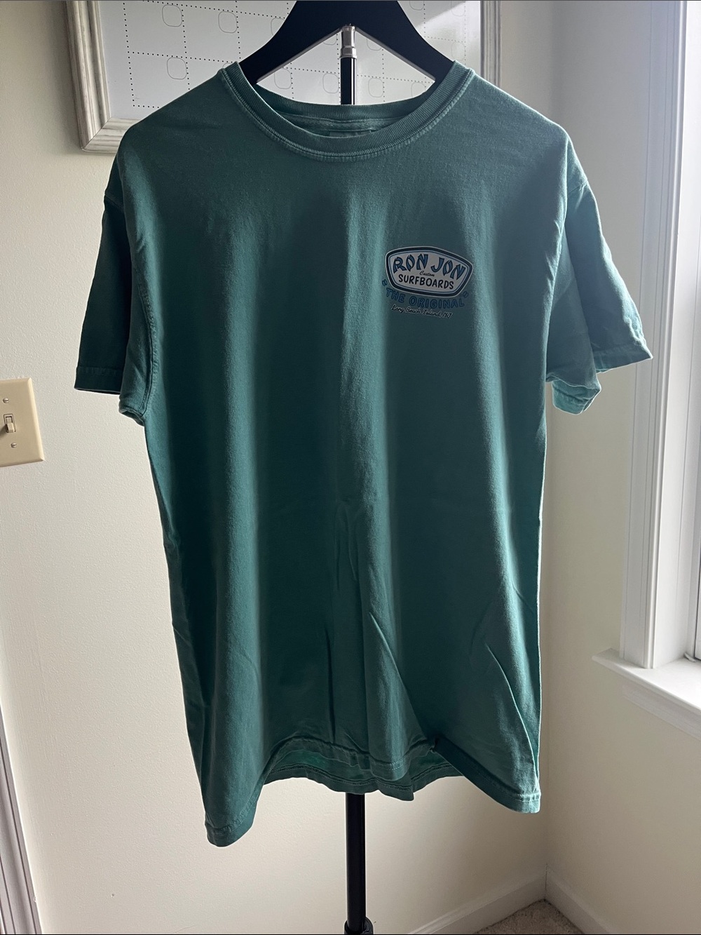 Ron Jon Teal Short Sleeve Surf Logo Tee